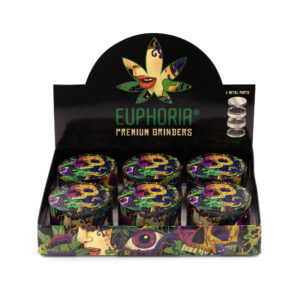 Euphoria Metal Grinders Enchanting 63 mm – 4 parts – 6 pcs/BOX