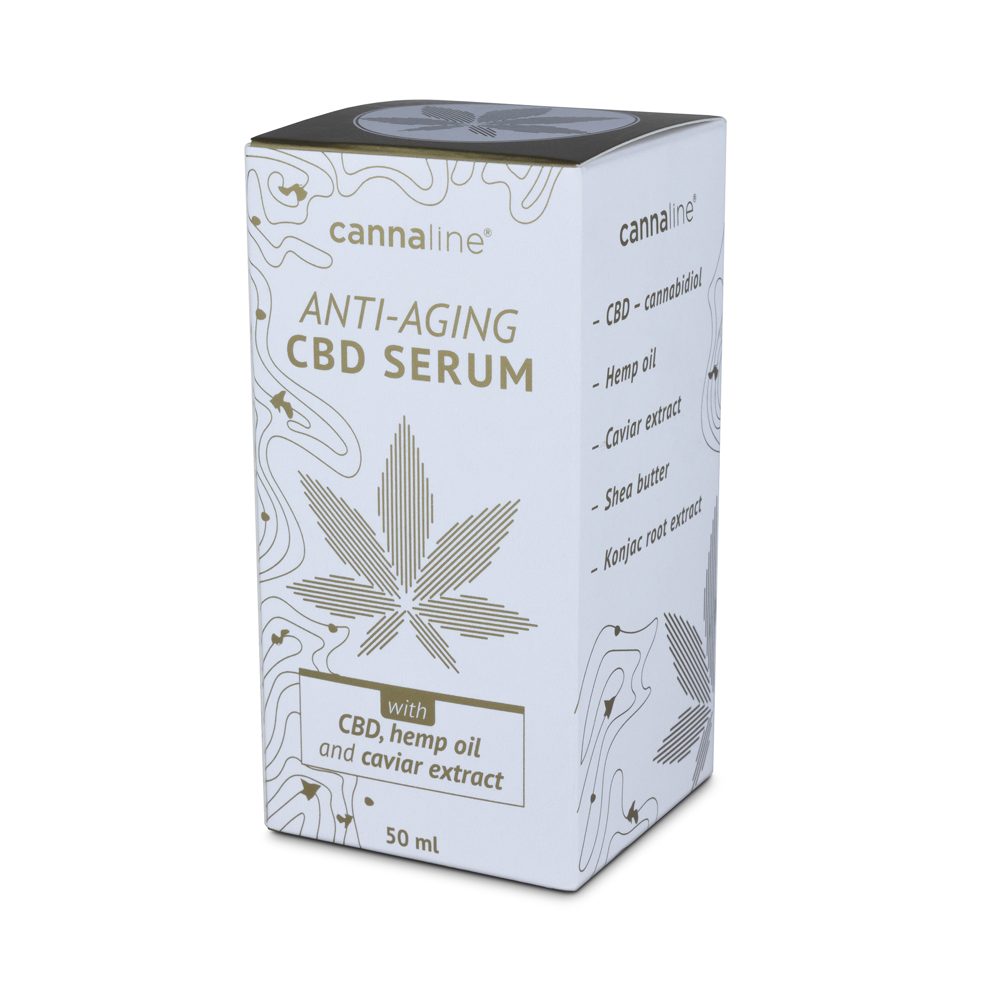 cannaline CBD Anti-aging Serum with caviar extract