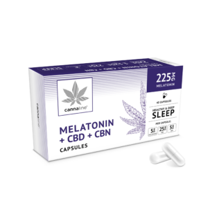 cannaline Melatonin + CBD + CBN capsules x 45 pcs – Healthy & Deep Sleep