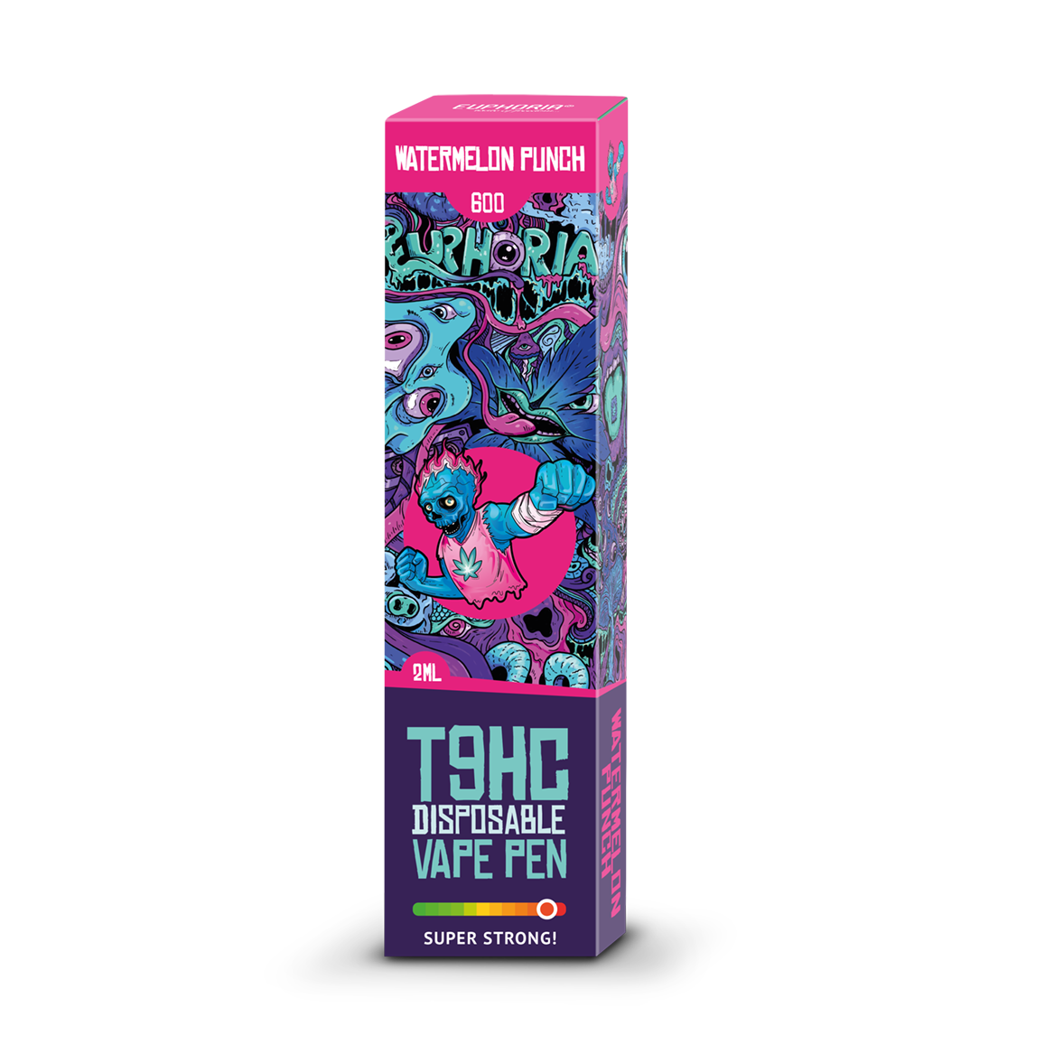 T9HC Disposable Vape Pen Watermelon Punch 2 ml
