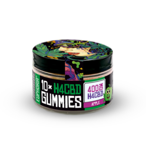 Euphoria H4CBD Gummies Apple 10 pcs - 400 mg H4CBD (hydrogenated CBD)