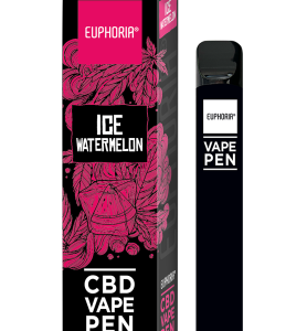 Euphoria CBD Disposable Vape Pen Ice Watermelon - CBD (Cannabidiol)